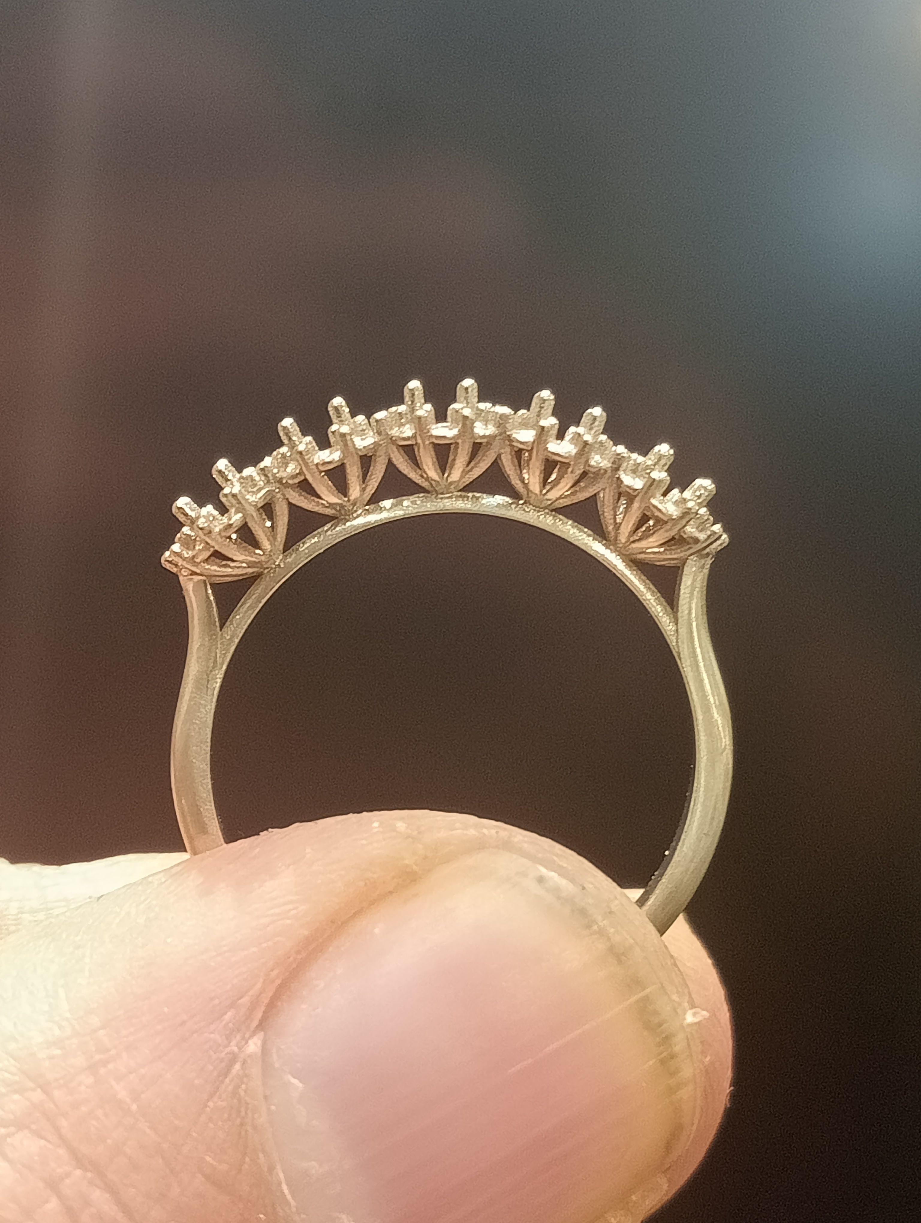 Cluster ring 2024-001 3D print model_8