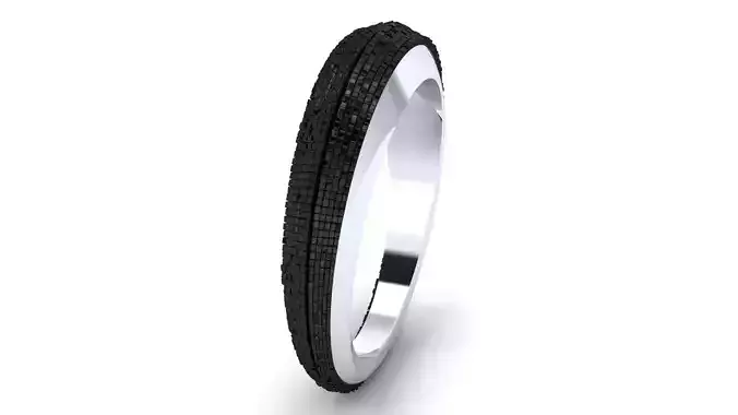 blocks texture fingure band 3D print model