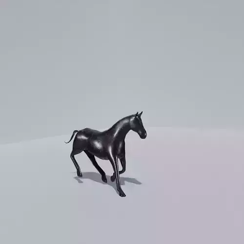 Low poly  horse  animations pack Free low-poly 3D model
