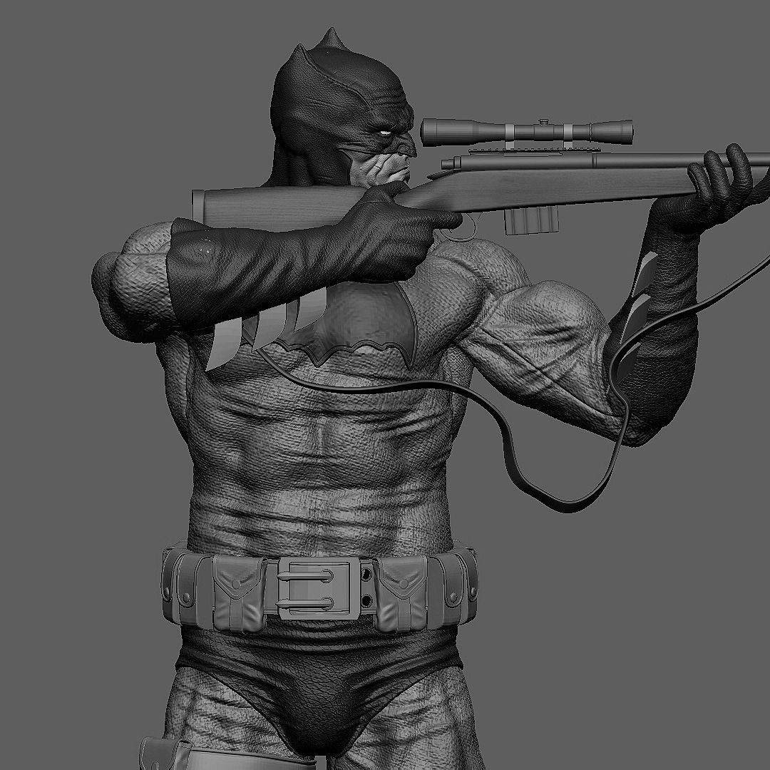 BATMAN - THE DARK KNIGHT RETURNS 3D print model_8