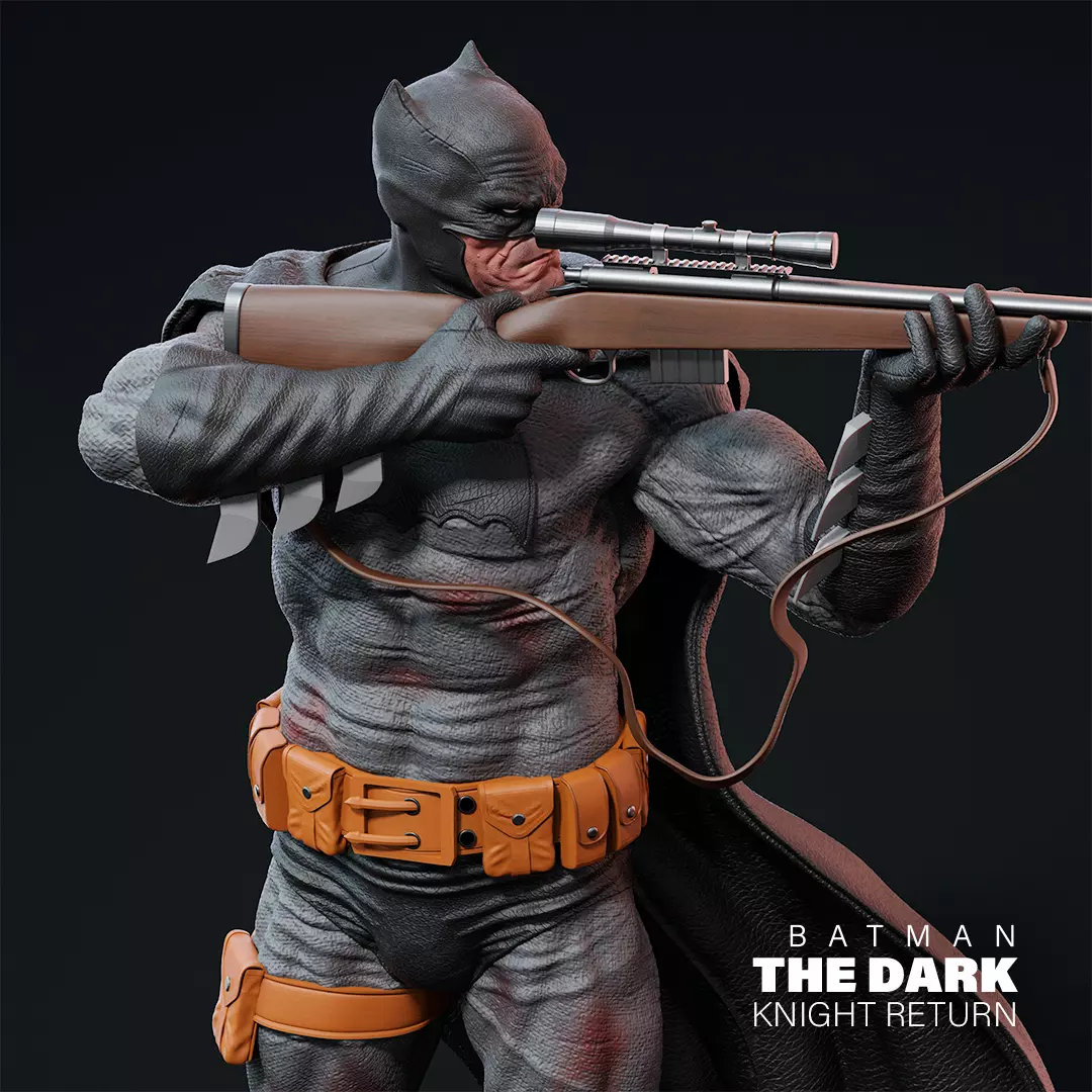 BATMAN - THE DARK KNIGHT RETURNS 3D print model_0