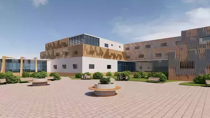 HOSPITAL 3D MODEL