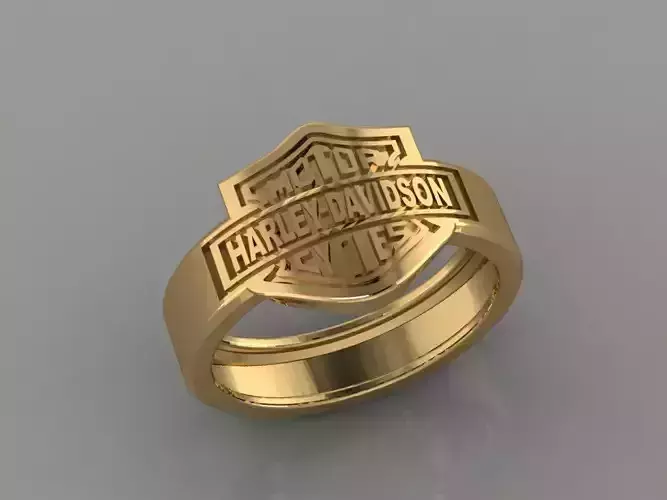 men ring harley davidson mk0010