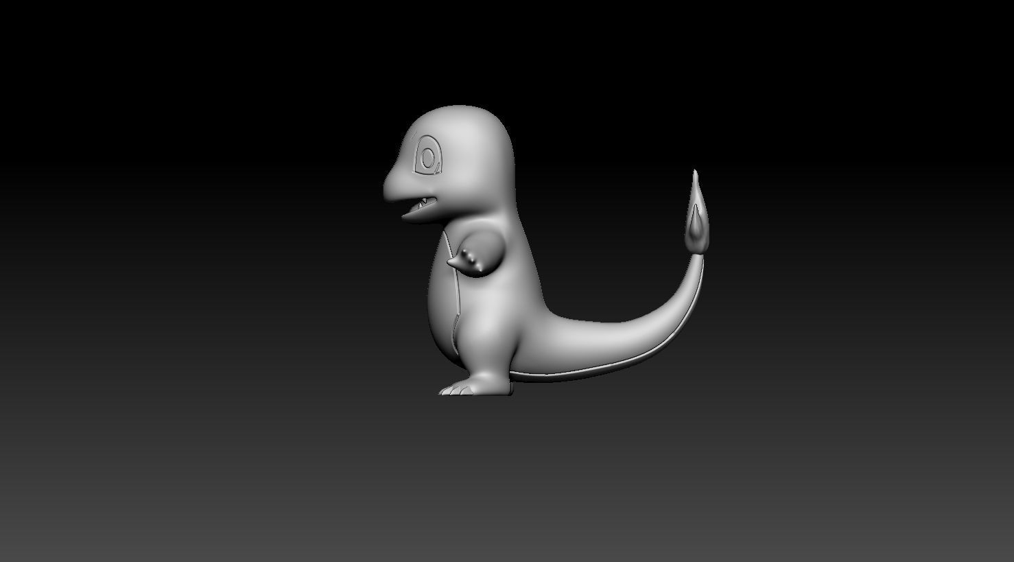 Charmander Evolution Pack 3D print model_18