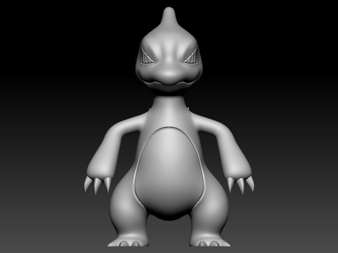 Charmander Evolution Pack 3D print model_4