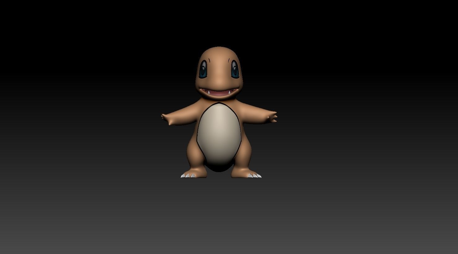 Charmander Evolution Pack 3D print model_13