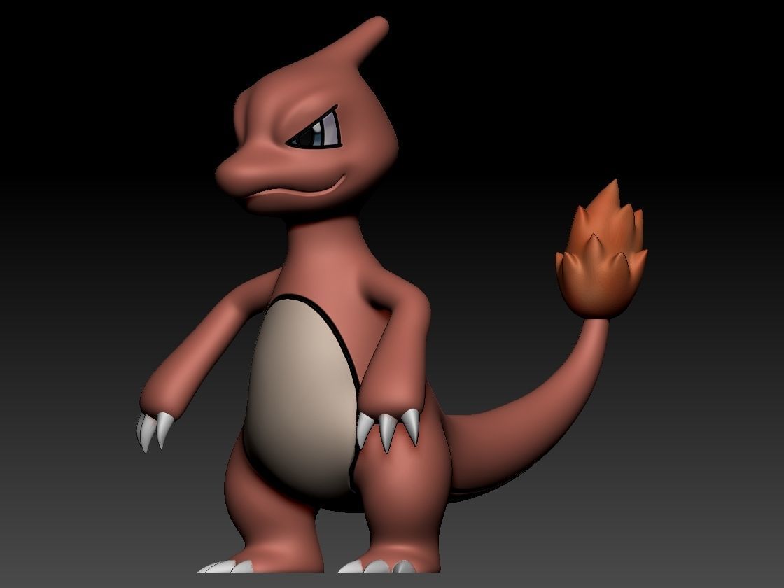 Charmander Evolution Pack 3D print model_6