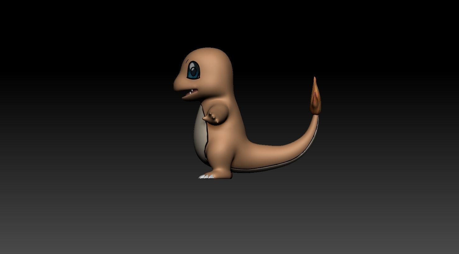 Charmander Evolution Pack 3D print model_17