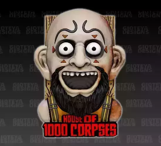 House of 1000 Corpses Ravelli Mask 3D model