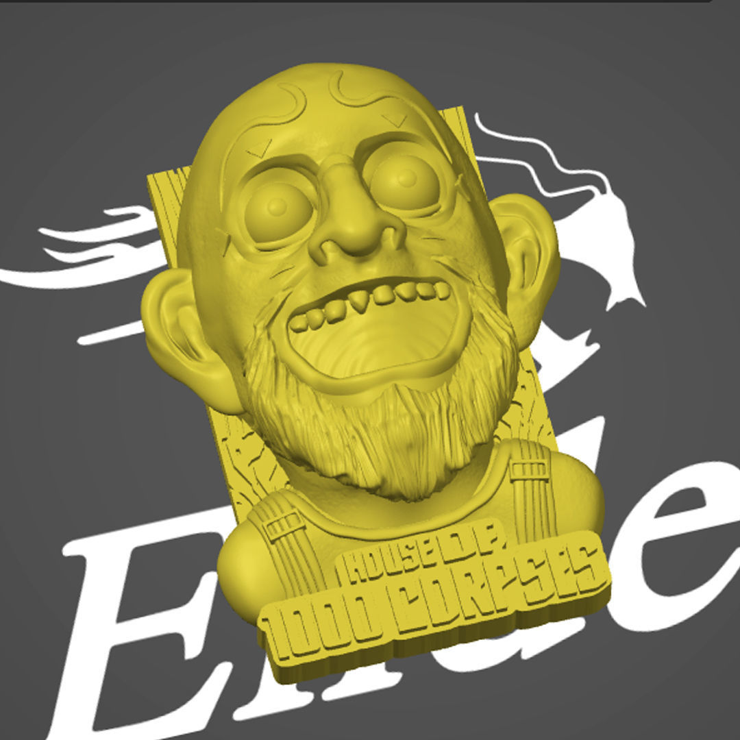 House of 1000 Corpses Ravelli Mask 3D model_2