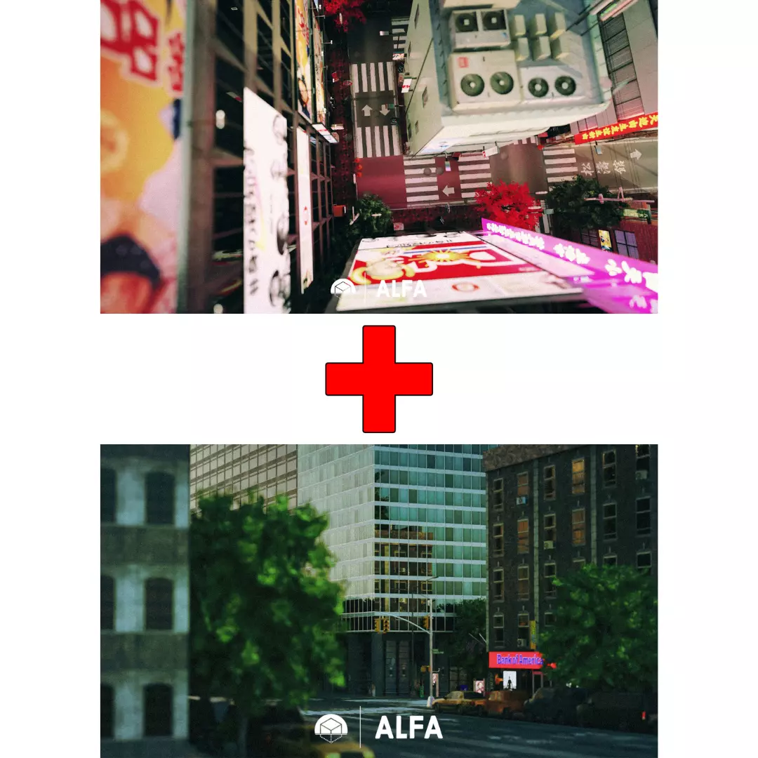 Special Pack - Japanese Block AND American Block 3D Model Collection_0