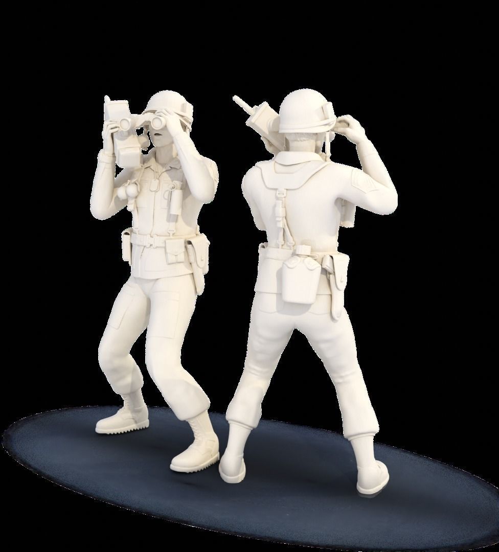 MA Models 3D Plot GIs Under Fire Diorama 1-35  3D print model_9