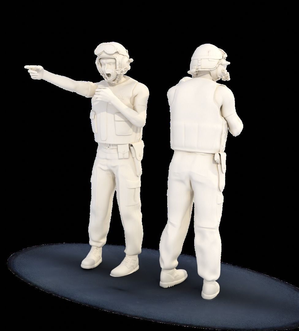 MA Models 3D Plot GIs Under Fire Diorama 1-35  3D print model_11