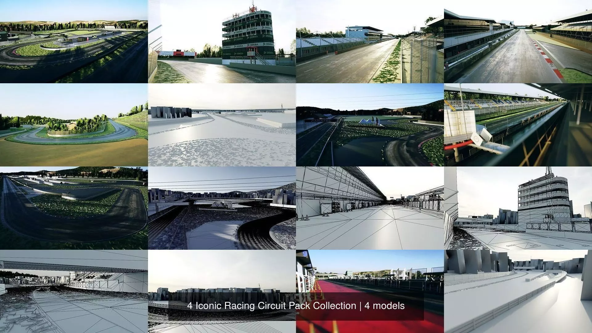 4 Iconic Racing Circuit Pack Collection _1