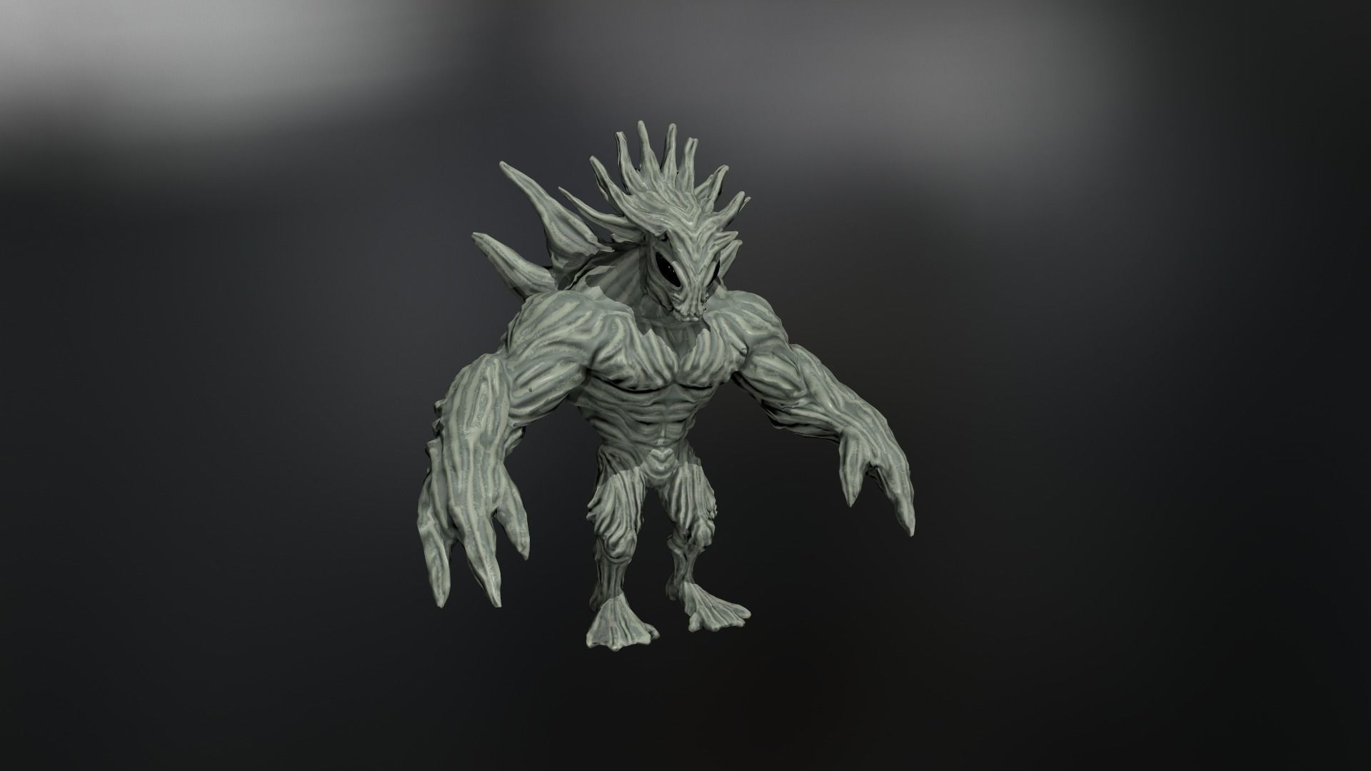 3D model Alien D VR / AR / low-poly | CGTrader