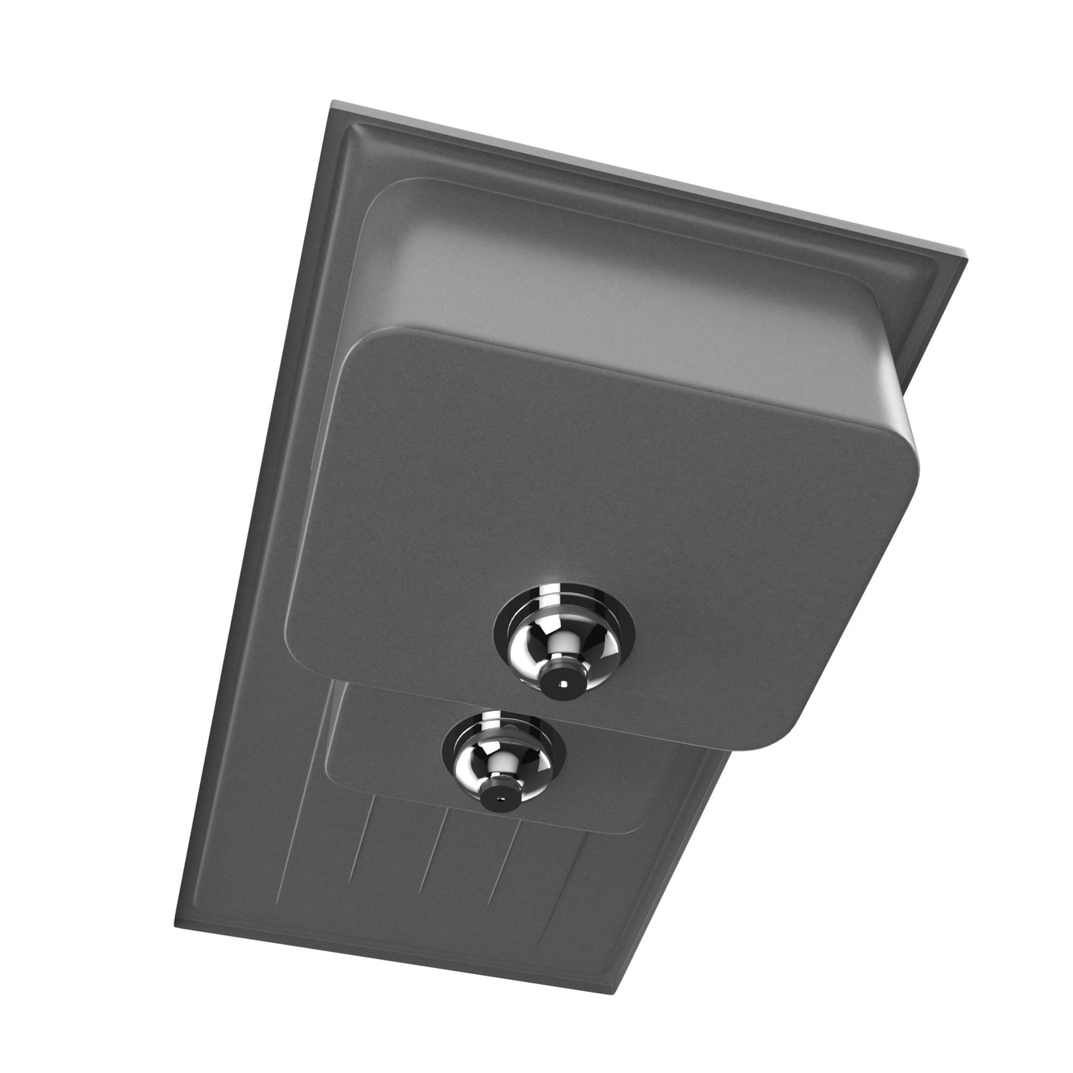 Rangemaster Igneous Granite Sink with Aquatrend Dual Tap Faucet 3D model_17