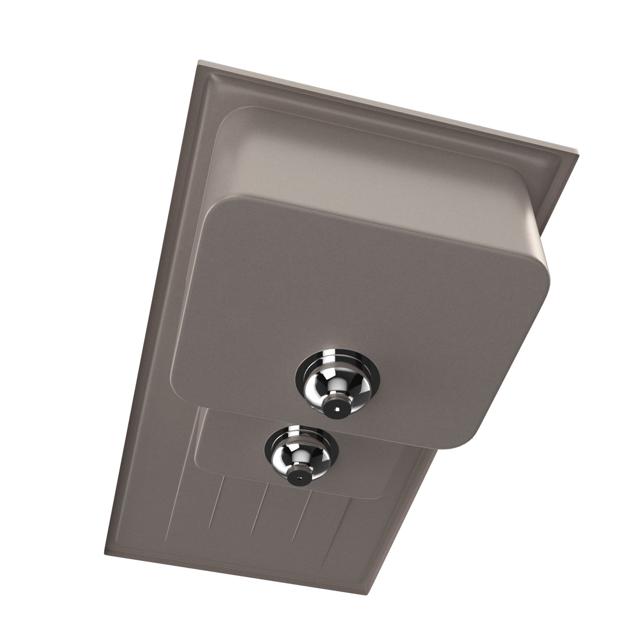 Rangemaster Igneous Granite Sink with Aquatrend Dual Tap Faucet 3D model_16