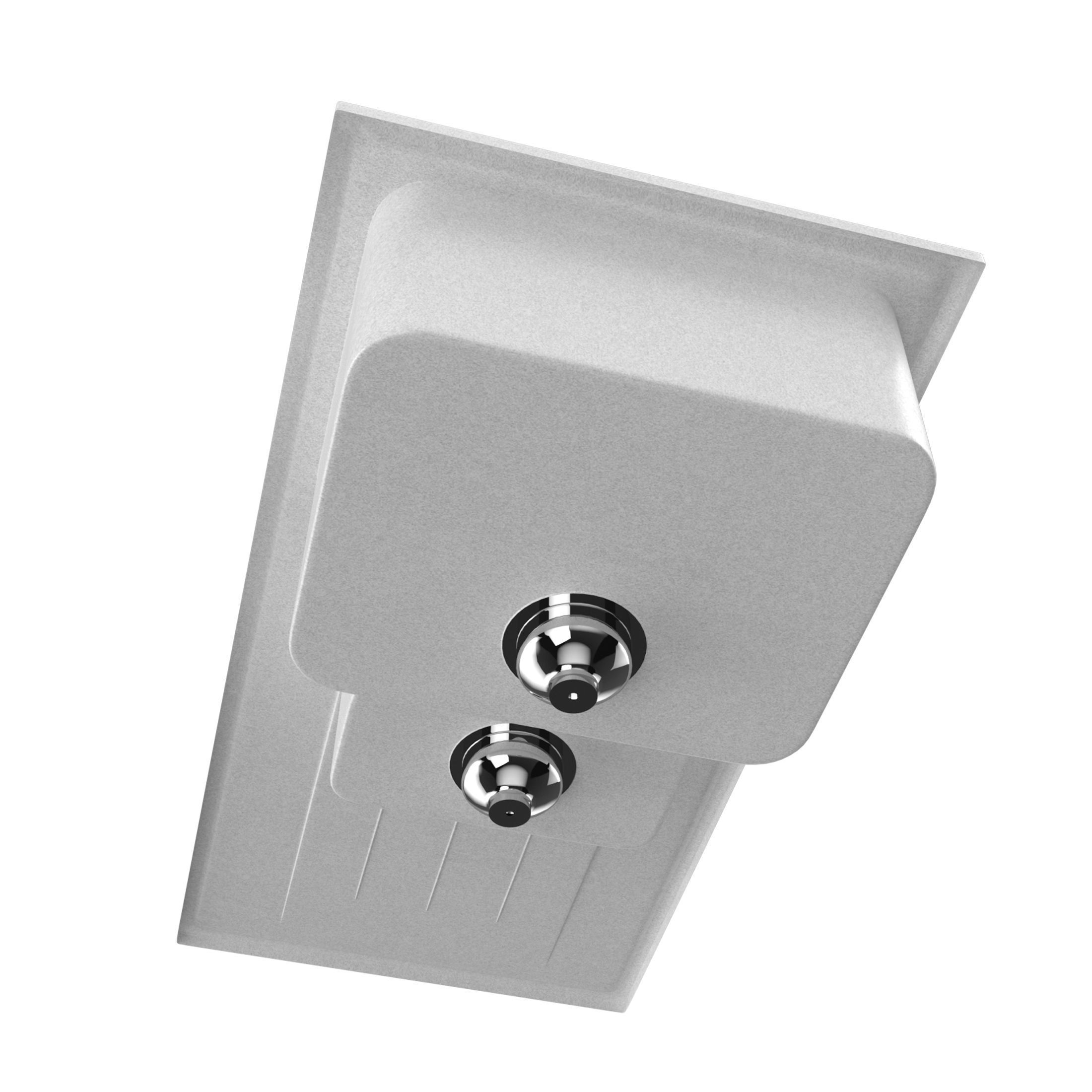 Rangemaster Igneous Granite Sink with Aquatrend Dual Tap Faucet 3D model_15