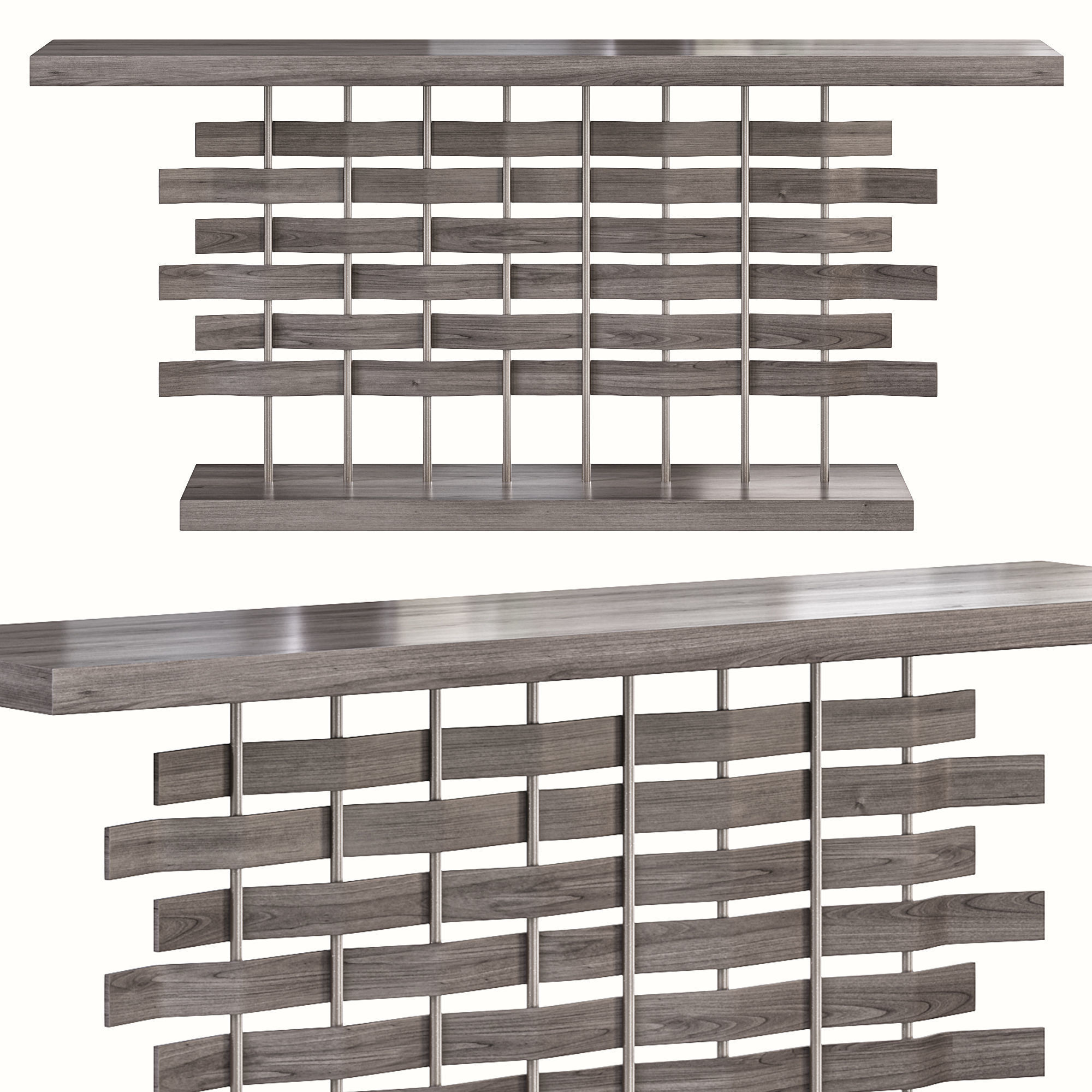 Tisse Console Table  3D model_1