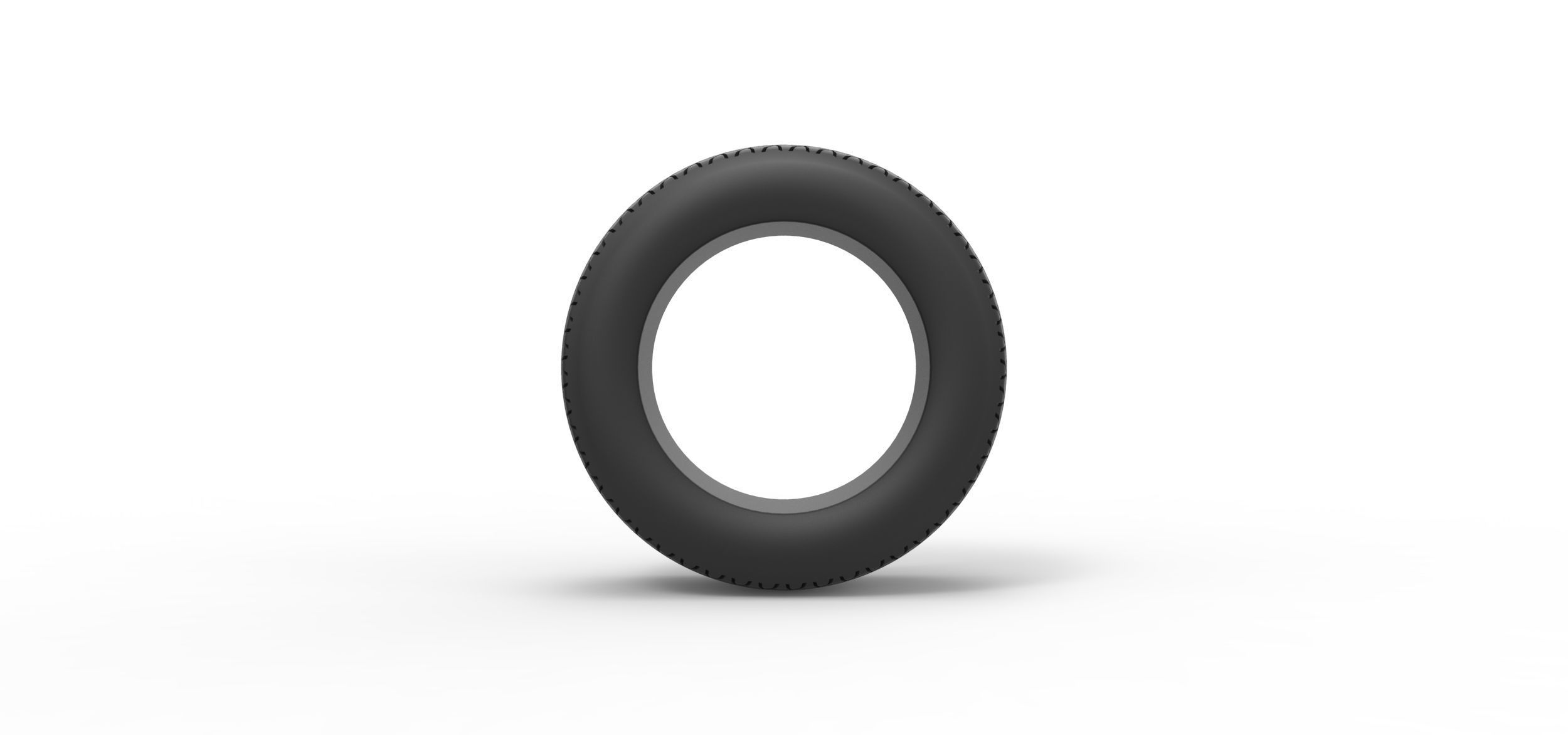 Tire of Dirt Modified stock car V5 Scale 1 to 25 3D print model_4