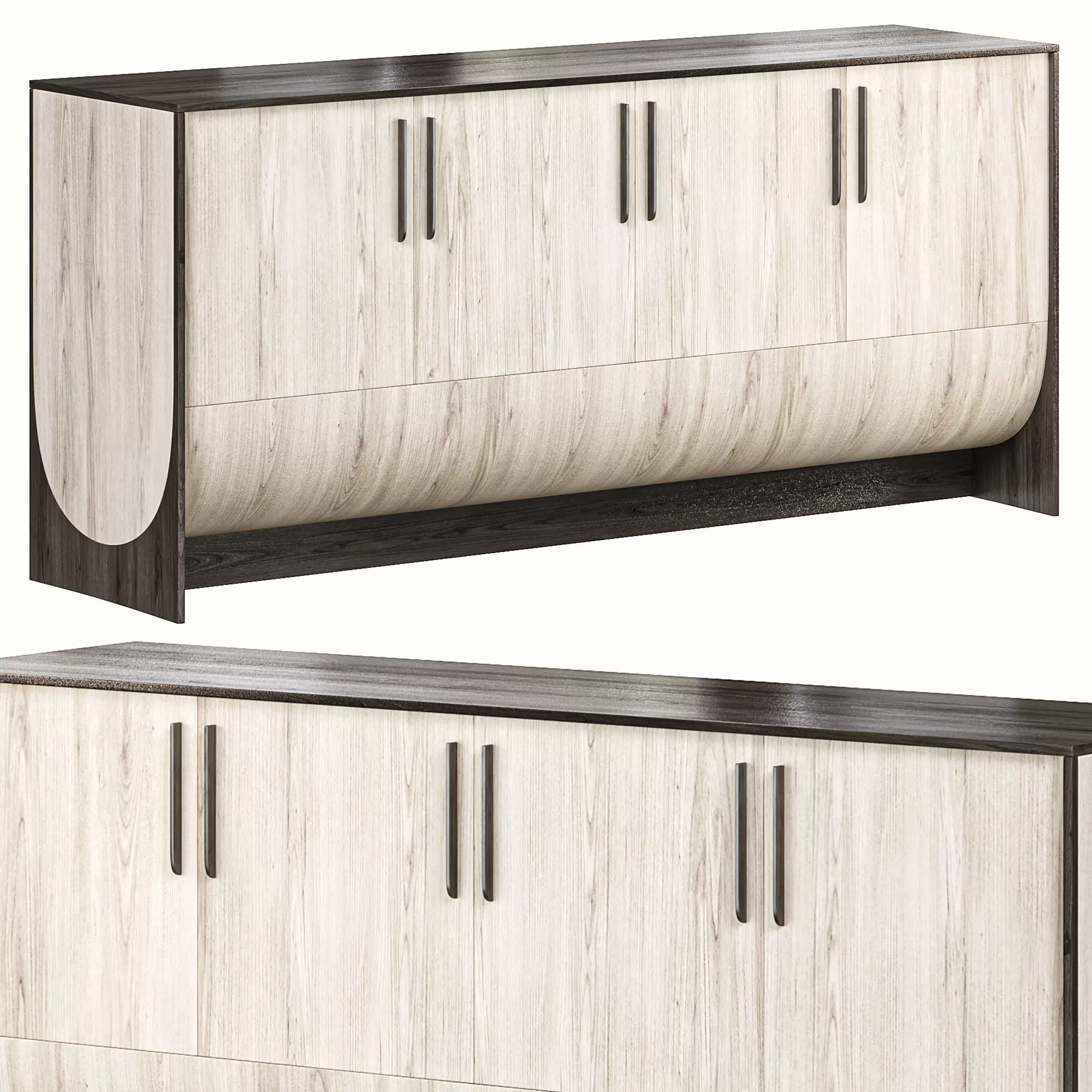 Loros Sideboard Hands 3D model_0