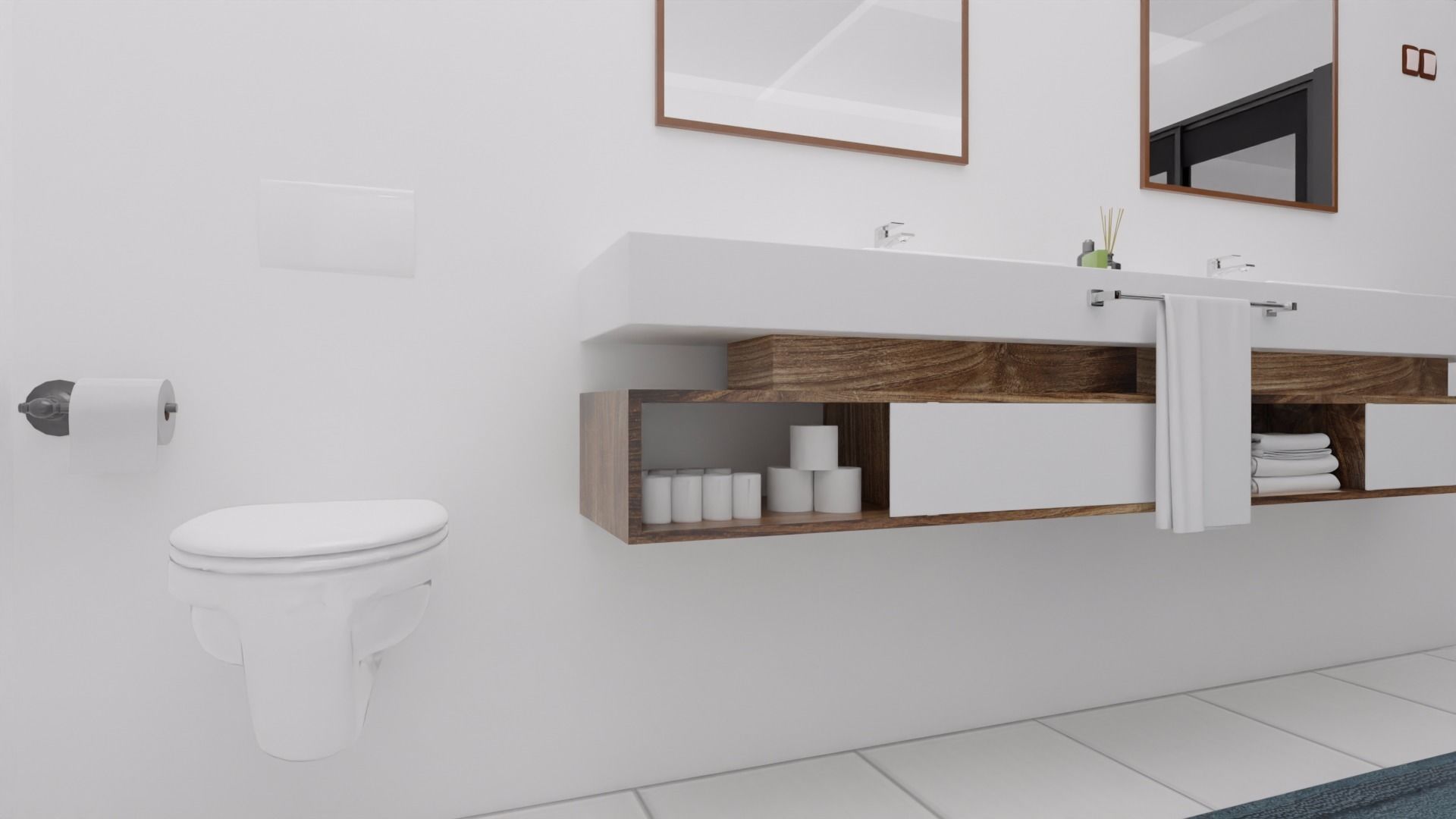 House Design Black House 3D model_19