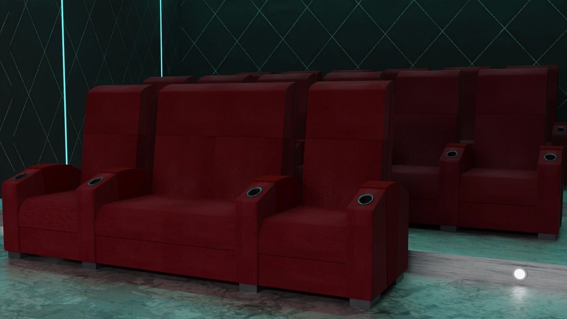 House Design Black House 3D model_14