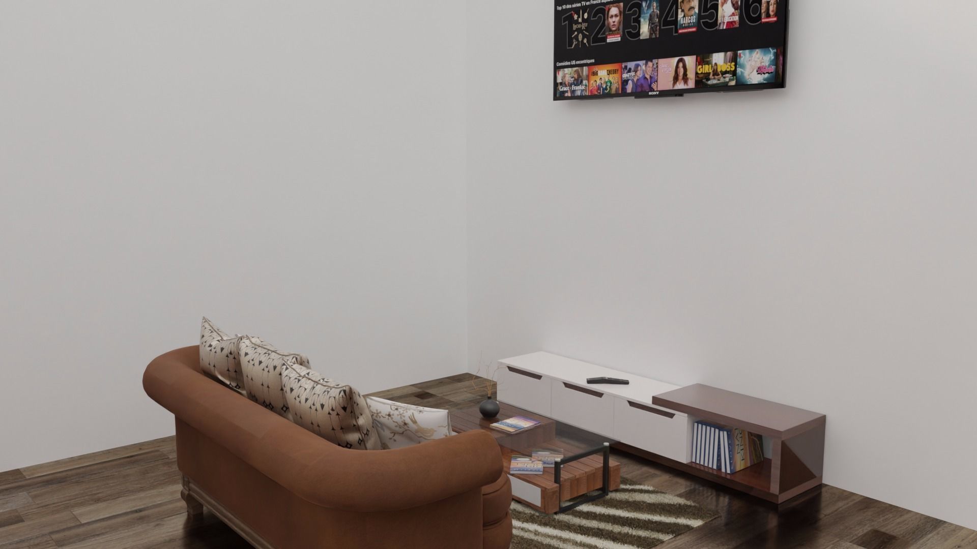 House Design Black House 3D model_17