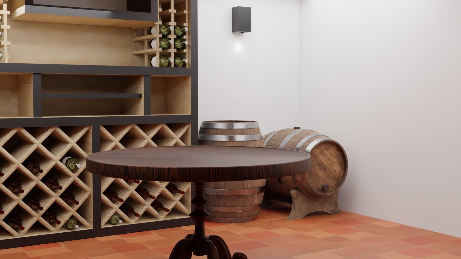 House Design Black House 3D model_10