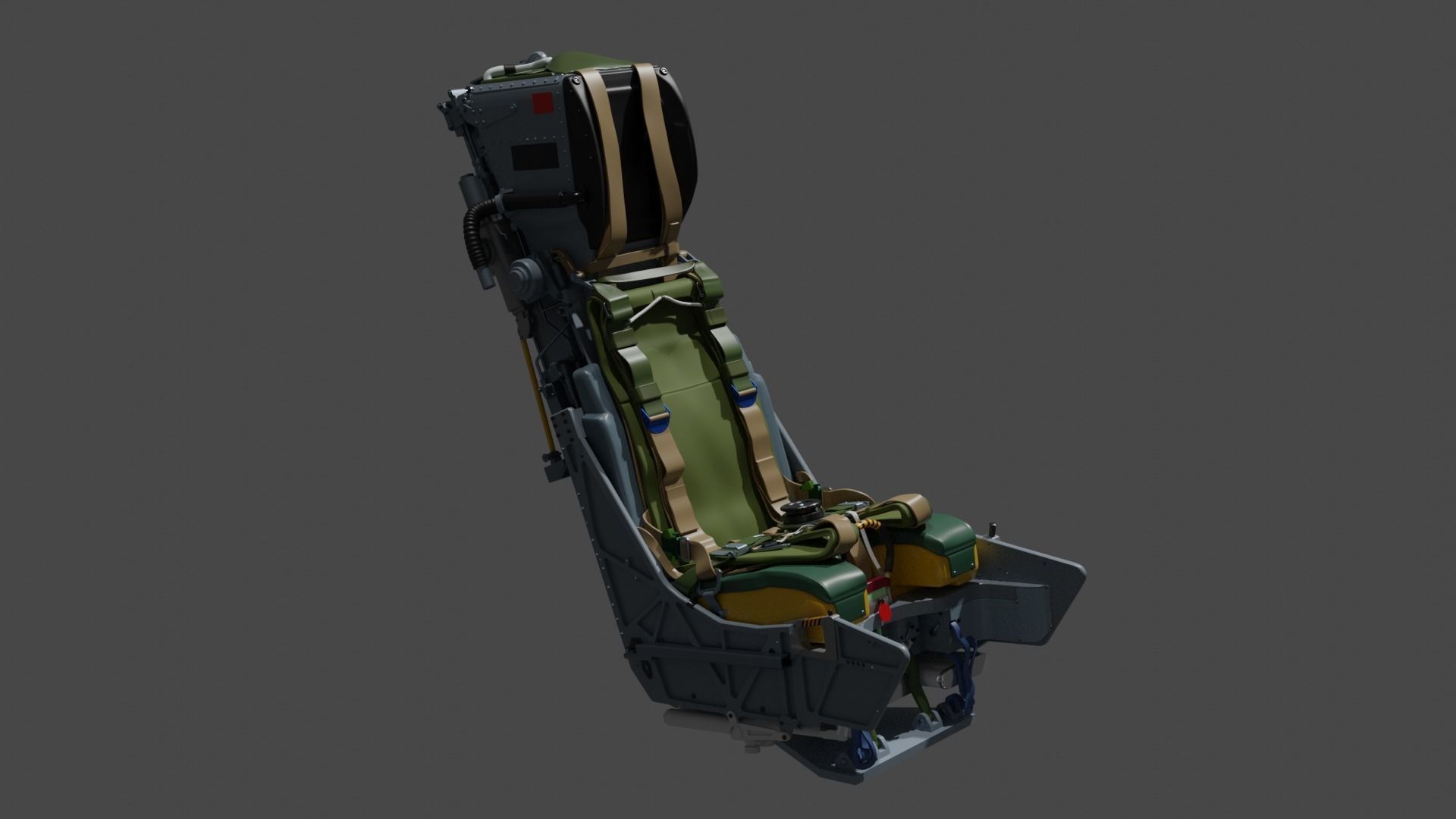 Martin Baker Mk10 Ejection Seat for Tornado GR1 3D print model_3