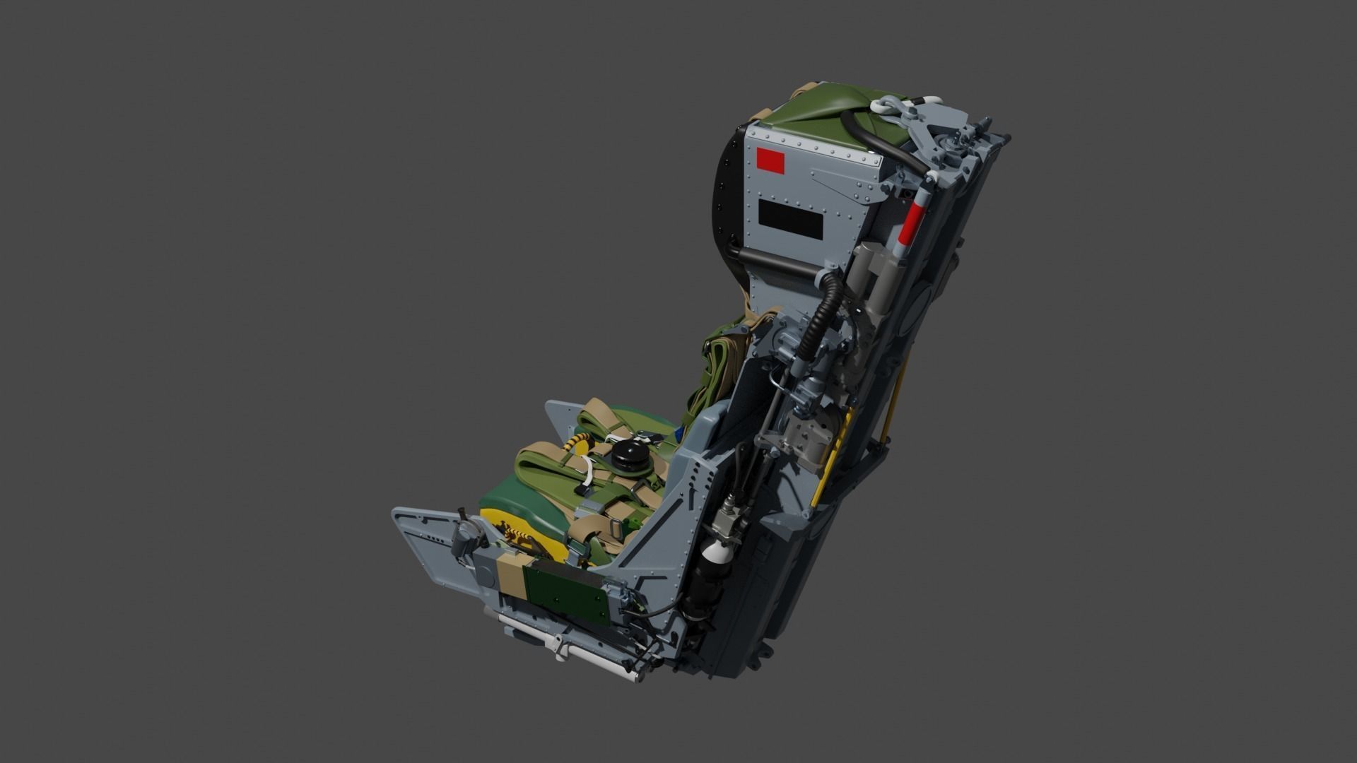 Martin Baker Mk10 Ejection Seat for Tornado GR1 3D print model_1