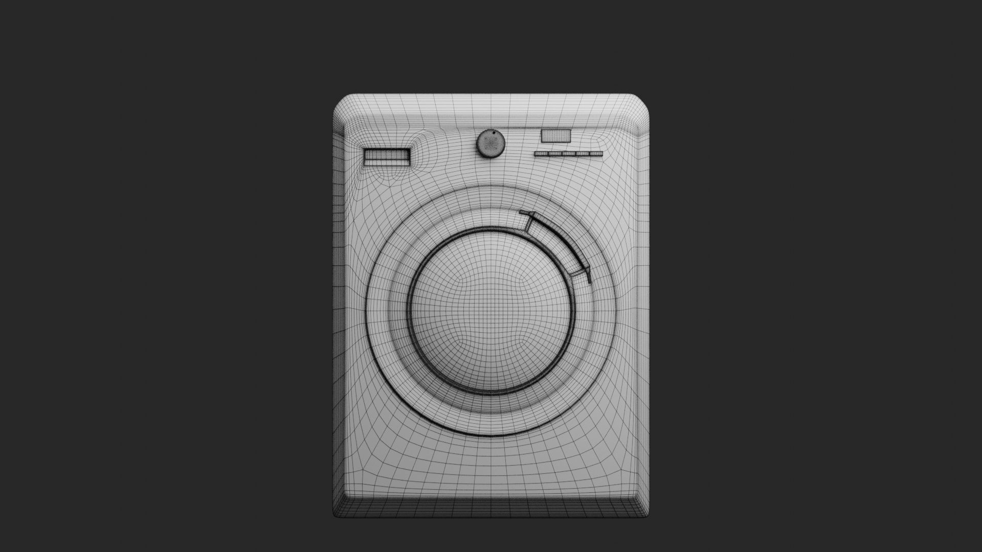 Laundry Machine 3D print model_7