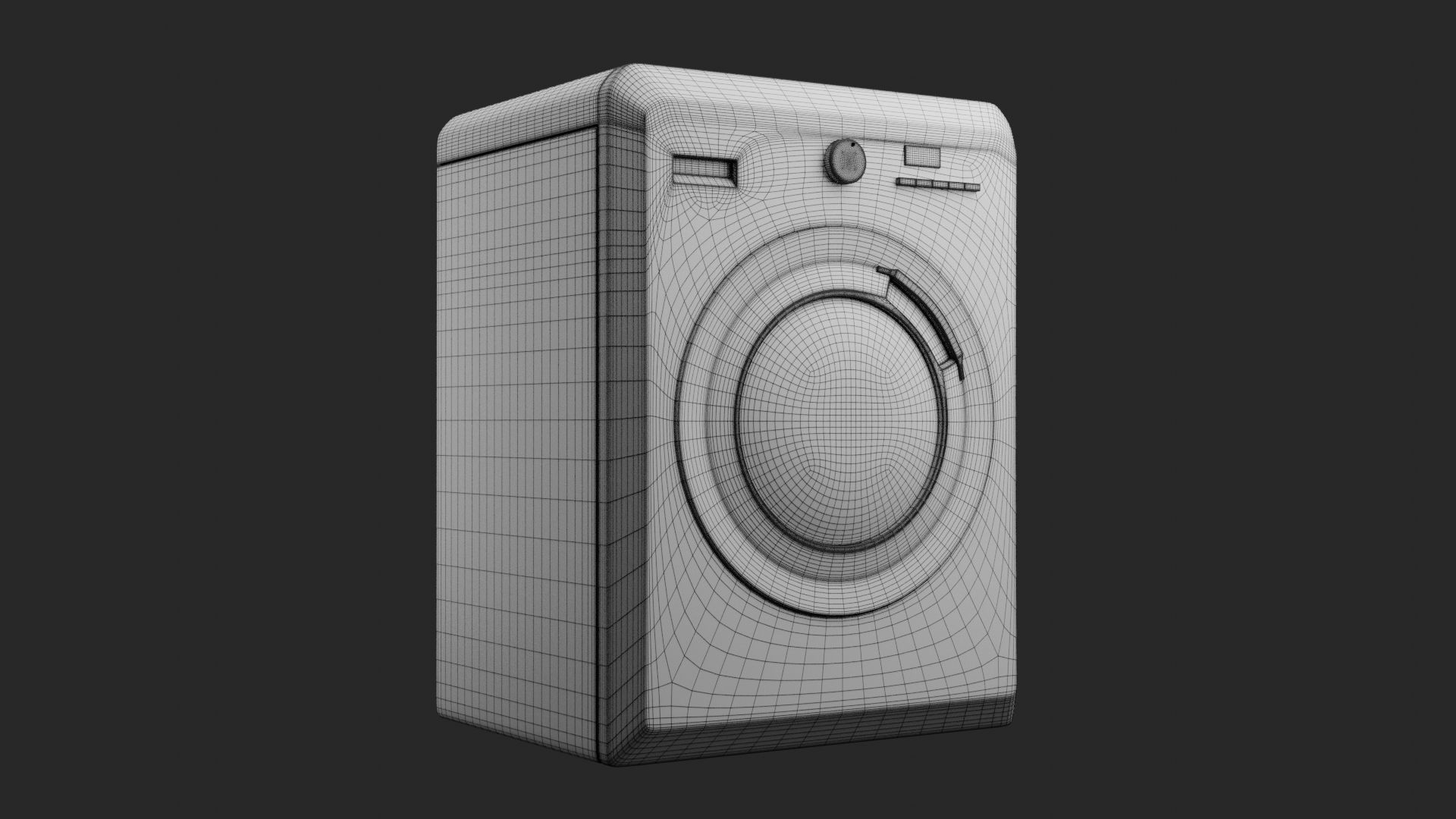 Laundry Machine 3D print model_6