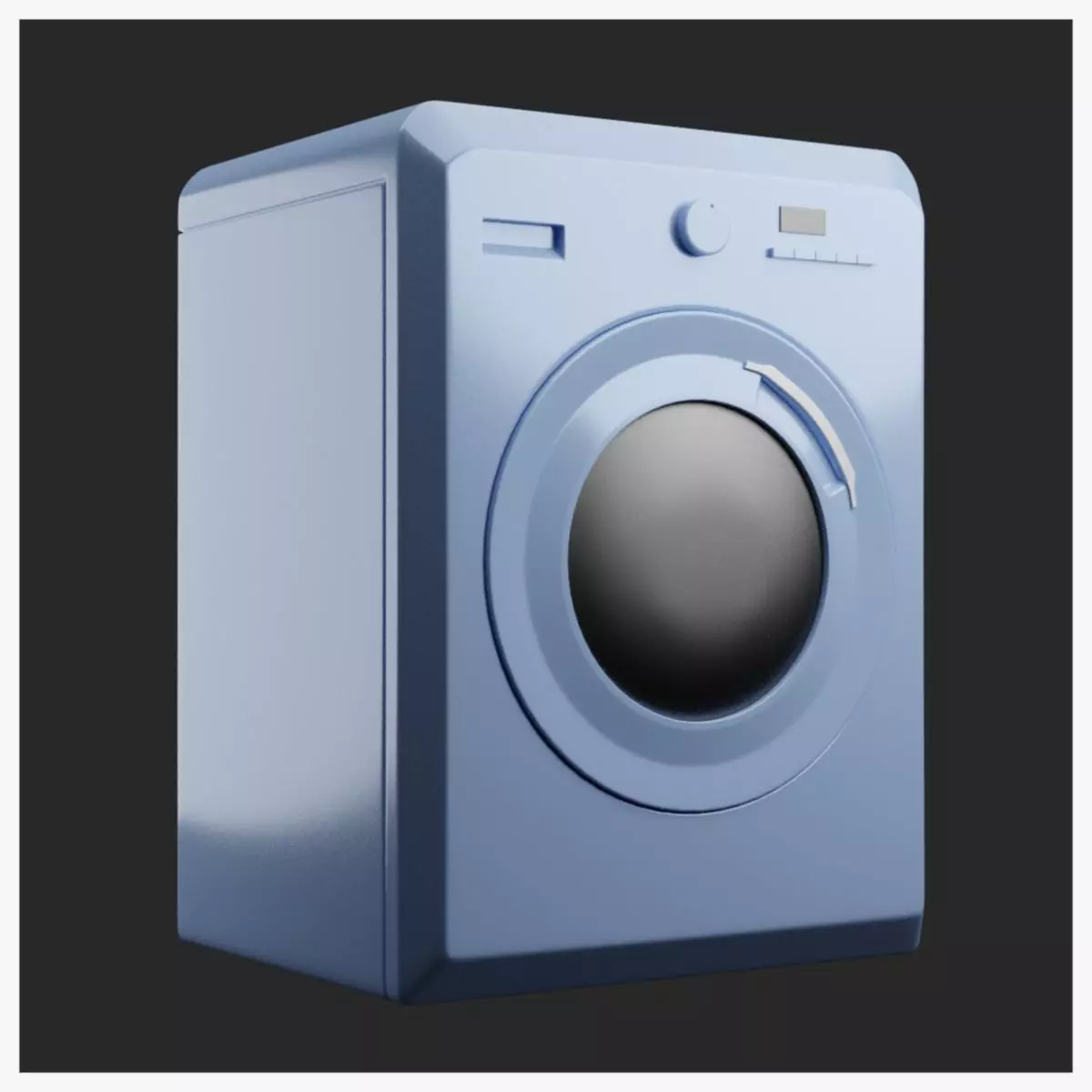 Laundry Machine 3D print model_0
