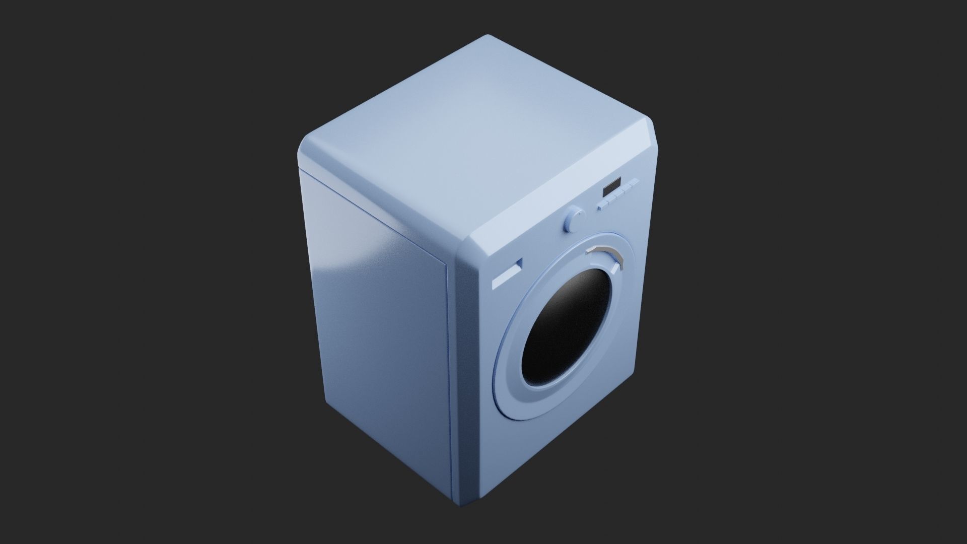 Laundry Machine 3D print model_5