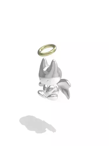 Chrome Sonic Chao Angel