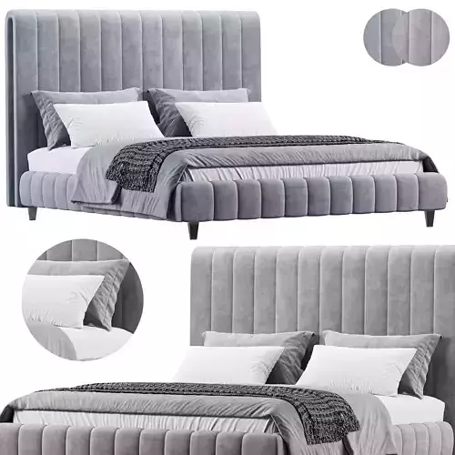 Tufted  California Bed 