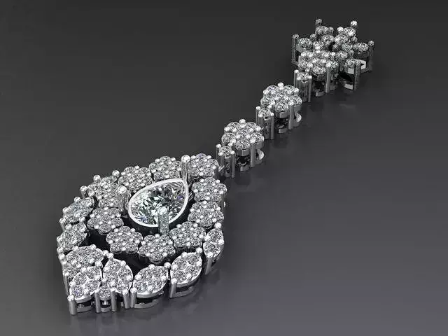 Heavenly lotus earrings