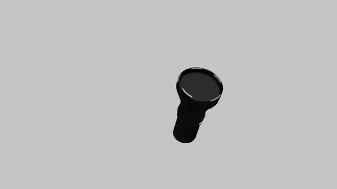 flashlight Free low-poly 3D model
