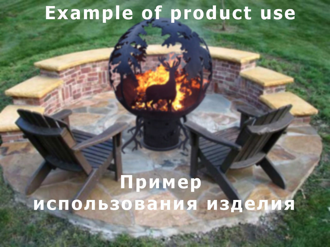 Fire bowl 3D print model_9
