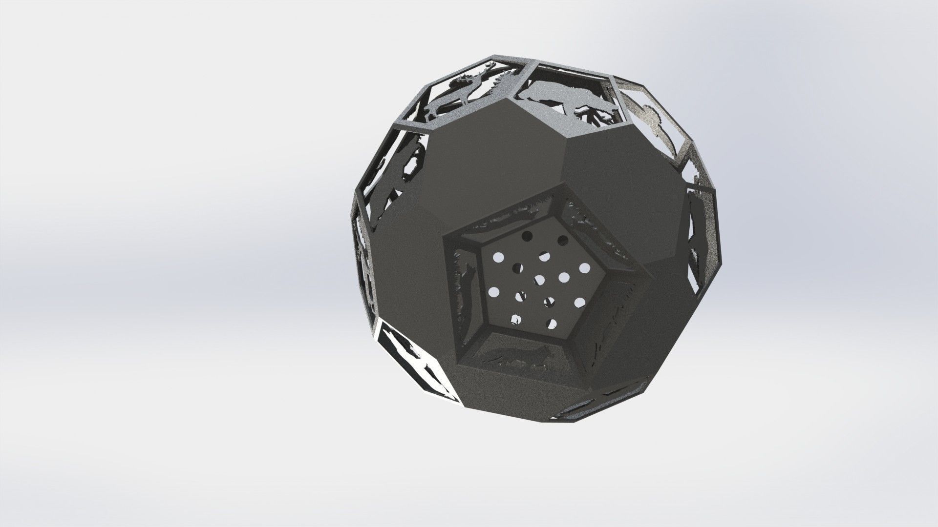 Fire bowl 3D print model_2