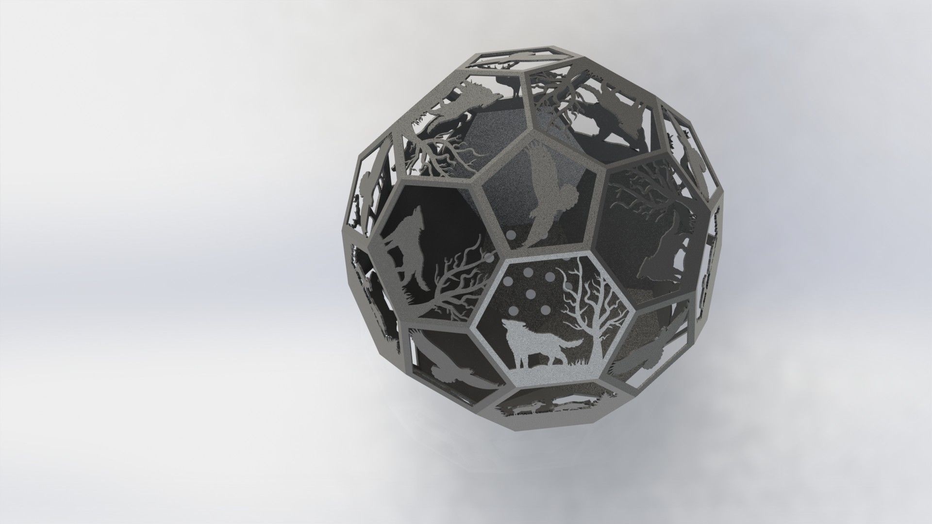 Fire bowl 3D print model_3