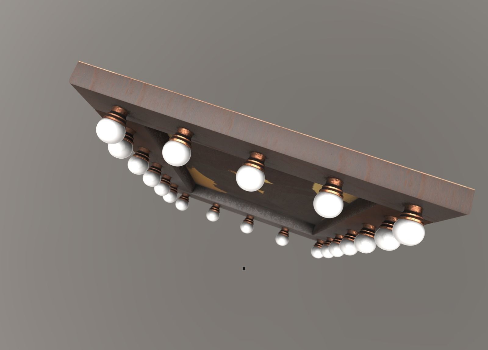 picture frame backlight 3D print model_3