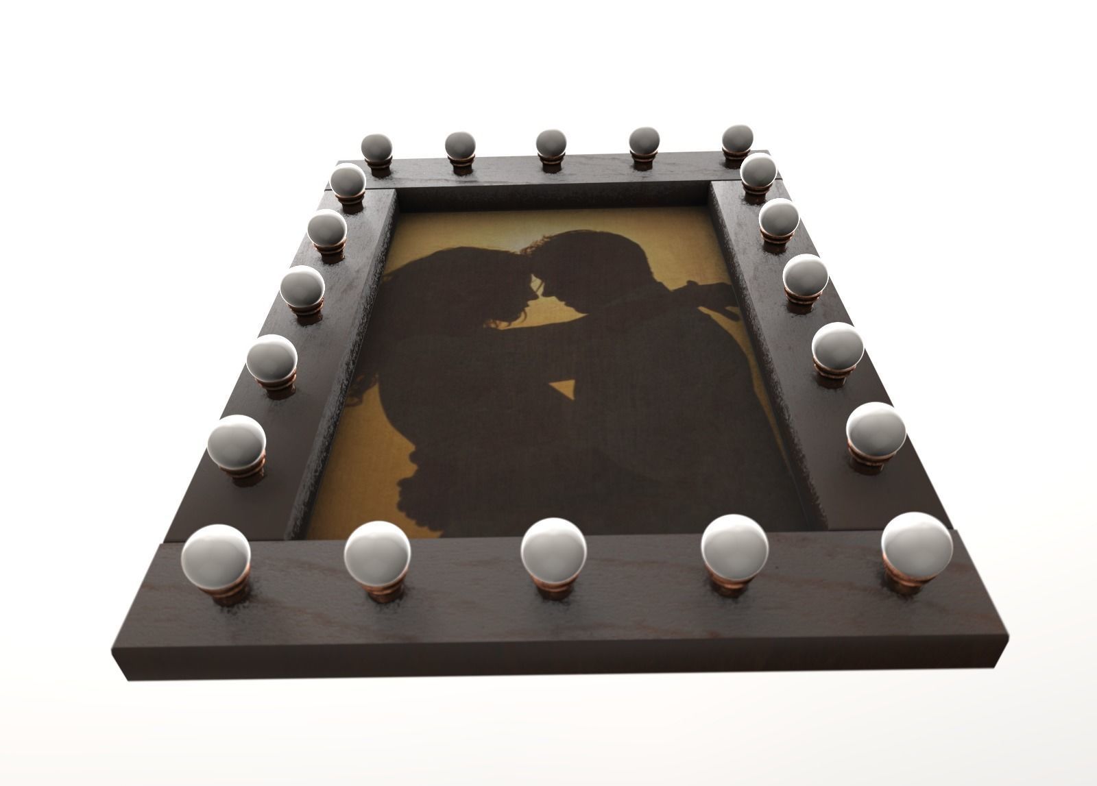 picture frame backlight 3D print model_2