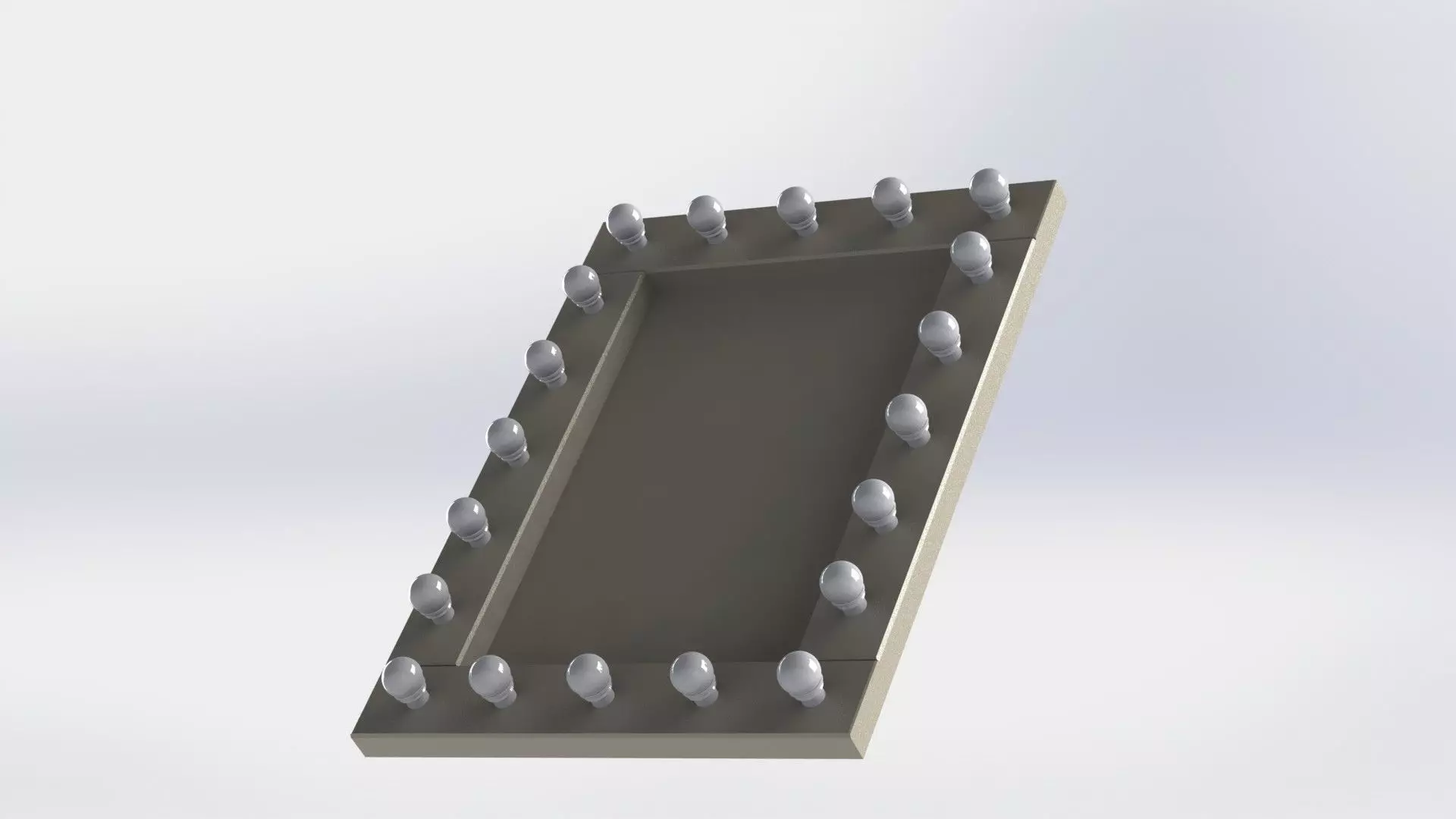 picture frame backlight 3D print model_0