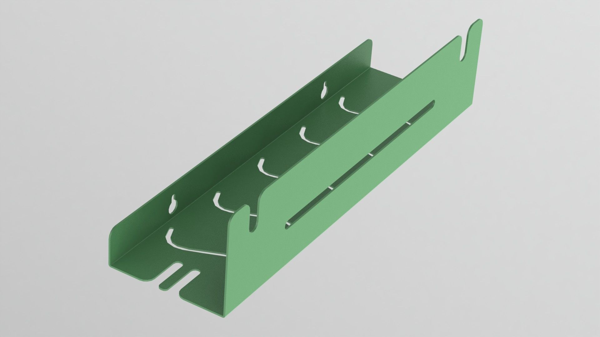 bathroom shelves 3D print model_9