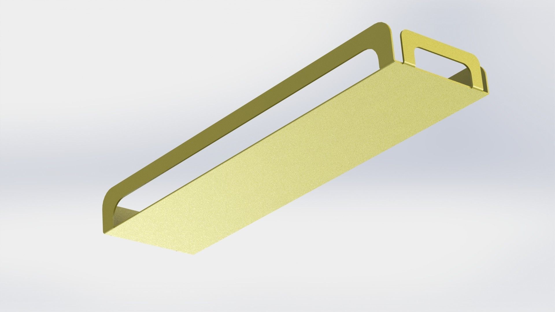 bathroom shelves 3D print model_6