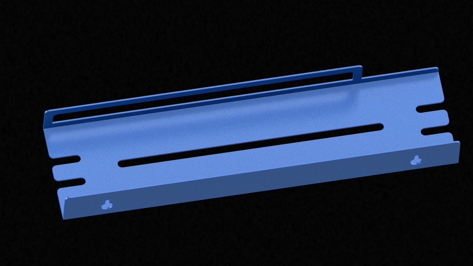 bathroom shelves 3D print model_3