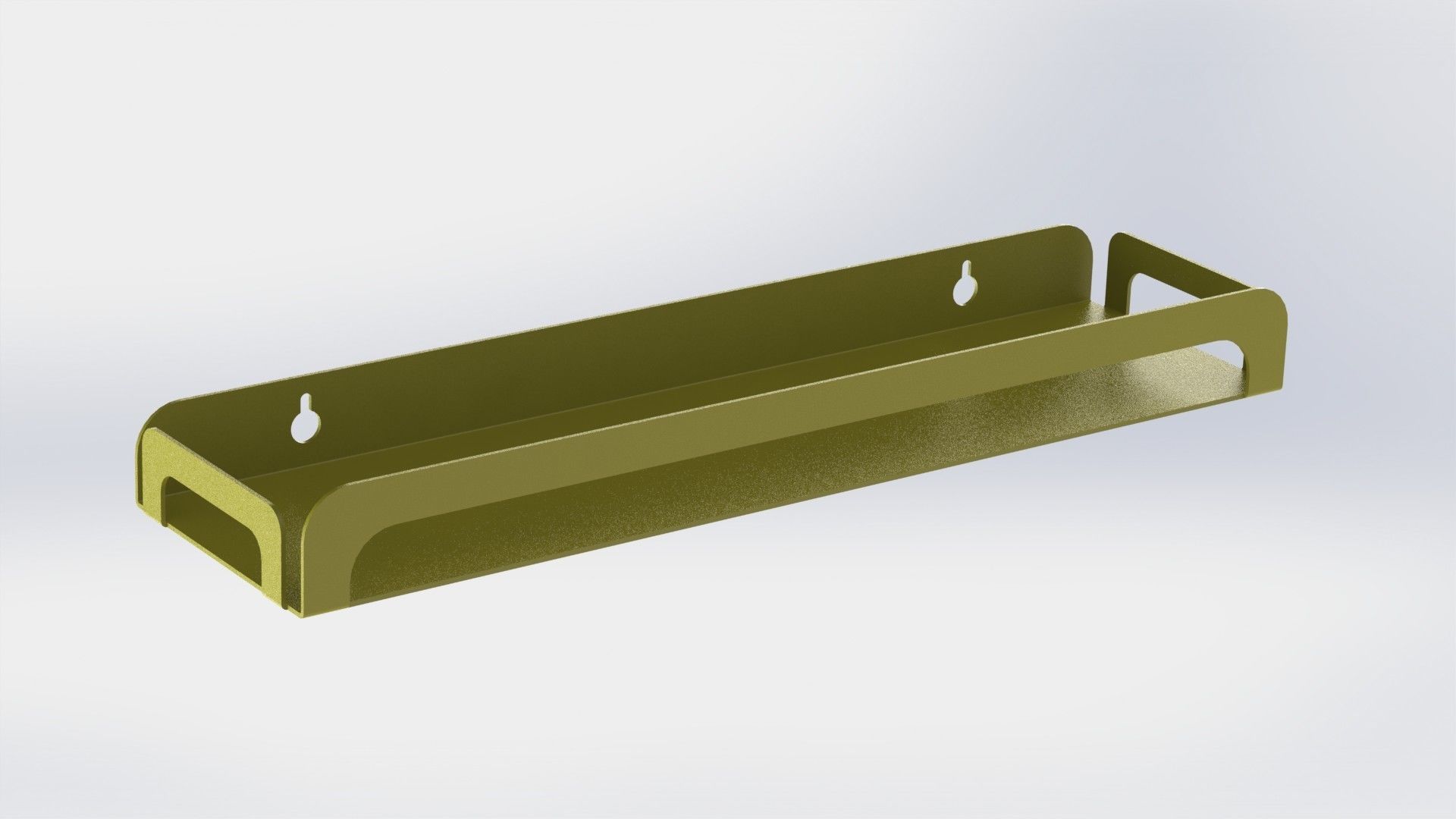 bathroom shelves 3D print model_5