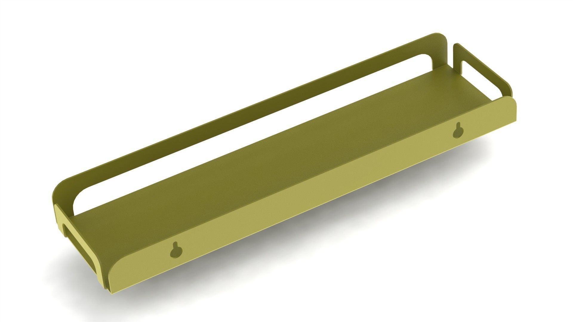 bathroom shelves 3D print model_7